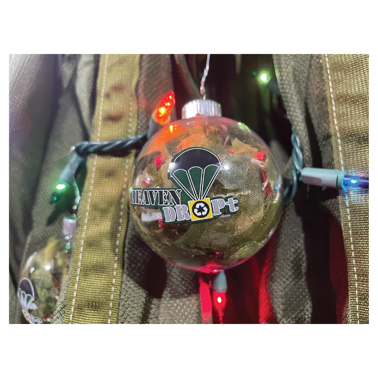 Parachute Globe Ornament