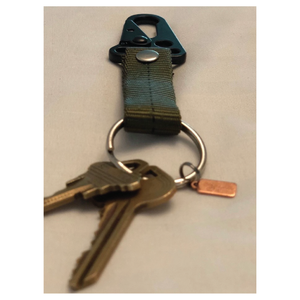 Parachute Strap Keychain w/ HK Clip