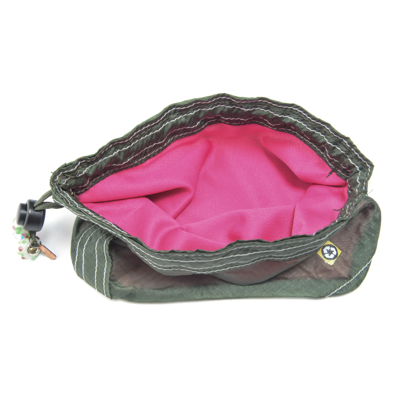 Parachute Pouch (Pink/Green)