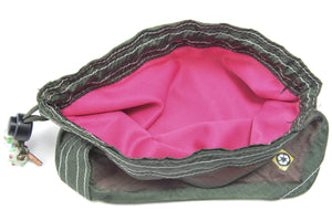 Parachute Pouch (Pink/Green)