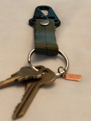 Parachute Strap Keychain w/ HK Clip