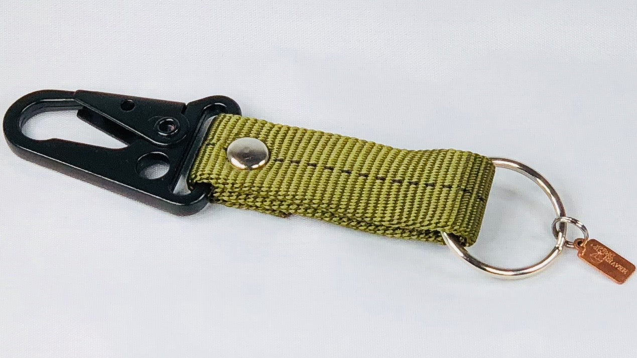 HEAVENDROPt Parachute Strap Keychain w/ HK Clip